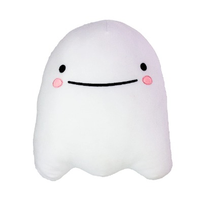 16 Inch Spooky The Ghost Squish Plush Pet - Cute Squishie Gifts for Kids Large Stuffed Animal for Sleeping - Snuggaboos Original Super Soft Plushie Pillow Toy - Kawaii Room Decor
