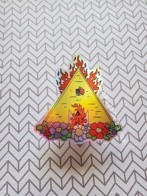 Holographic Midsommar Sticker Midsommar Horror Movie Vinyl | Etsy