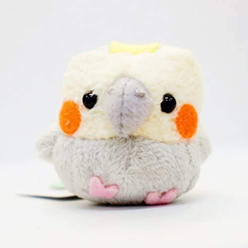 Bird Petite Bean filled Plush Munyu Mamu Series (Cockatiel/Gray)