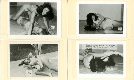 Vintage Wrestling Photo 1970s Women Wrestlers California | Etsy