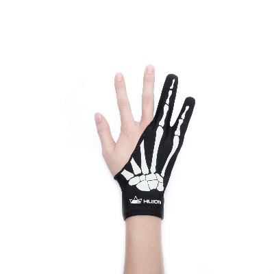 HUION Skeleton Artist Glove for Drawing Tablets