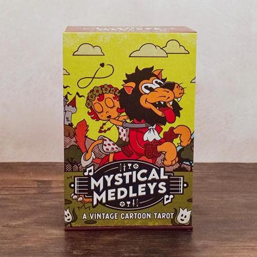 Mystical Medleys: A Vintage Cartoon Tarot