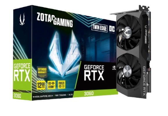 ZOTAC GAMING GeForce RTX 3060 Twin Edge 12GB G6 (- DESCUENTOS) - GTech Systems