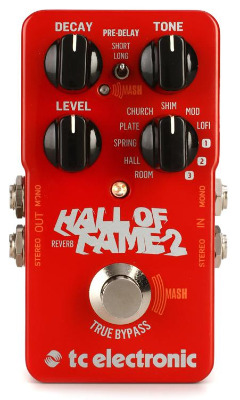 TC Electronic Hall of Fame 2 Reverb Pedal