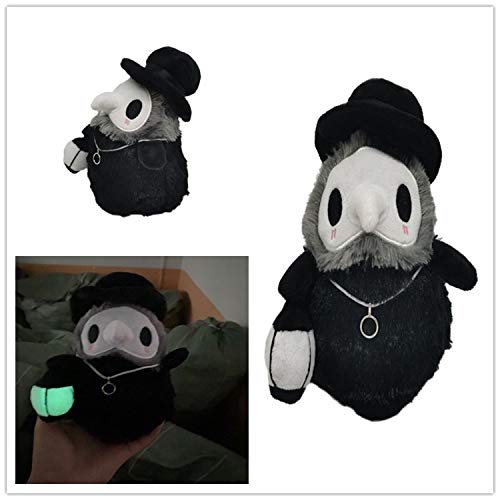 20cm Doctor Doll, Doctor Plushie Halloween Christmas Luminous Plush Stuffed Cosplay Doll plushy Cute TV Serious Plush Doll for Home Collection