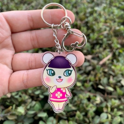 Pekoe ACNH Acrylic Key Chain / Animal Crossing / Animal | Etsy Canada