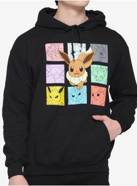 Pokemon Eevee Grid Hoodie