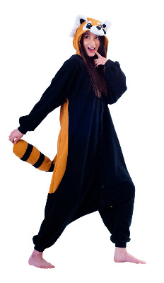 Red Panda Kigurumi Onesie Costume