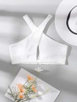 Criss Cross Bikini Top