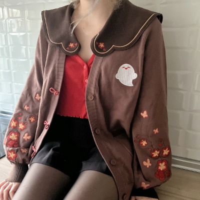 ♡ Hu Tao Genshin Impact Cardigan (Dark Version) CARD PAYMENTS REALLY A