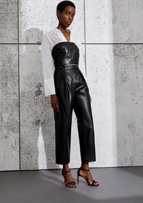 Women's Genuine Leather Pants