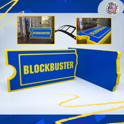 Blockbuster Video Decoration Sign | Etsy Australia