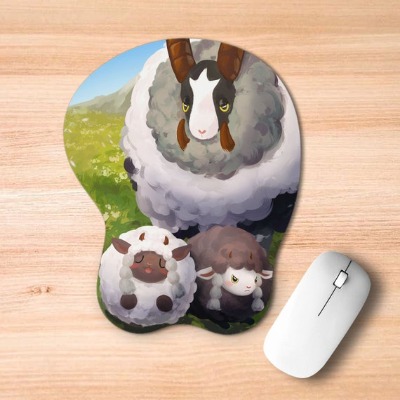 Dubwool Wooloo and Shiny Wooloo 3D Wrist Mousepad Pokemon | Etsy