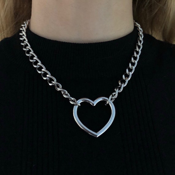 Premium Chunky Heart Chain