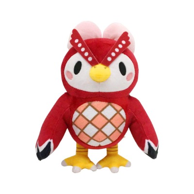 Animal Crossing New Leaf Plush Toy Suitable for Collection, Animal Crossing: New Horizons Stuffed Owlette Doll Toy for Boy Girl Christmas Halloween Birthday Gift, 8“ (Celeste)