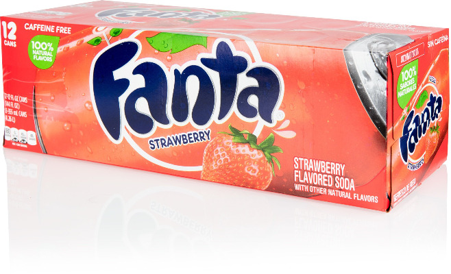 Fanta Strawberry USA -virvoitusjuoma, 355 ml, 12-PACK 17,99