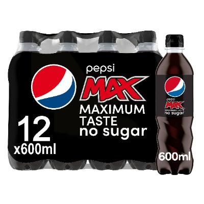 Pepsi Max, 12 x 600ml