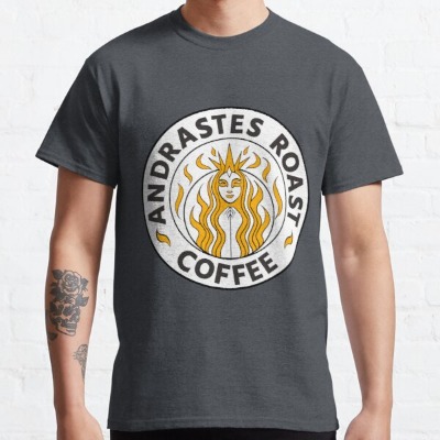 Andrastes Roast Coffee - Flaming Orange Classic T-Shirt by Kemvee