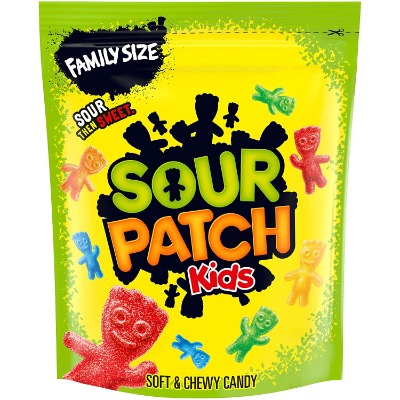 SOUR PATCH KIDS Soft  Chewy Candy, Family Size, 1 lb 14.4 oz