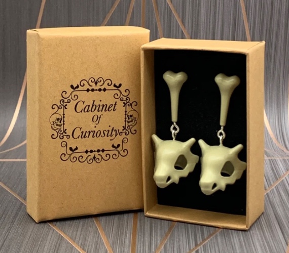 Cubone Earrings