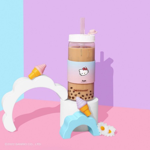 Bobbleware x Hello Kitty Tumbler - Glass 500ml / 17oz | Ombré / Yes