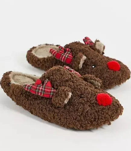Reindeer Slippers
