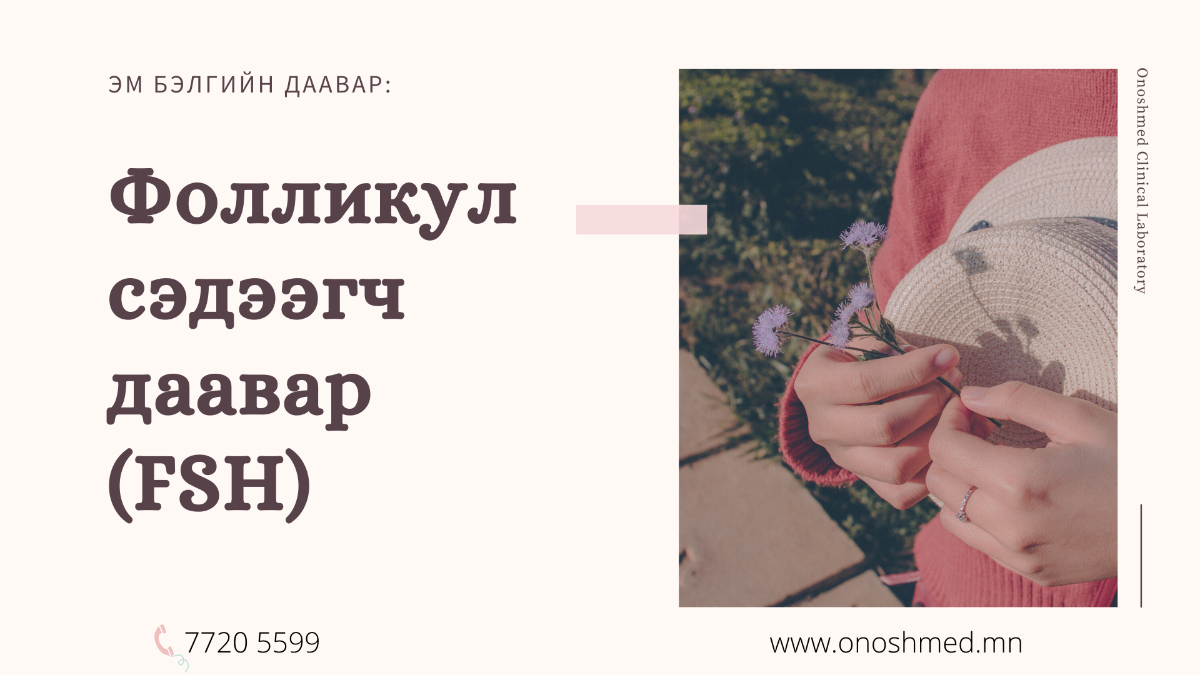 ФОЛЛИКУЛ СЭДЭЭГЧ ДААВАР (FSH) ГЭЖ ЮУ ВЭ?