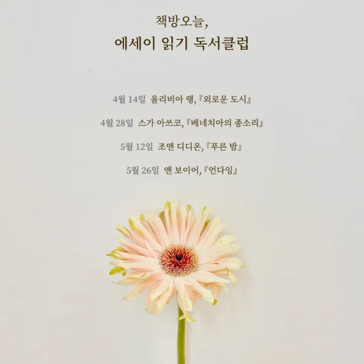 에세이 읽기 독서클럽