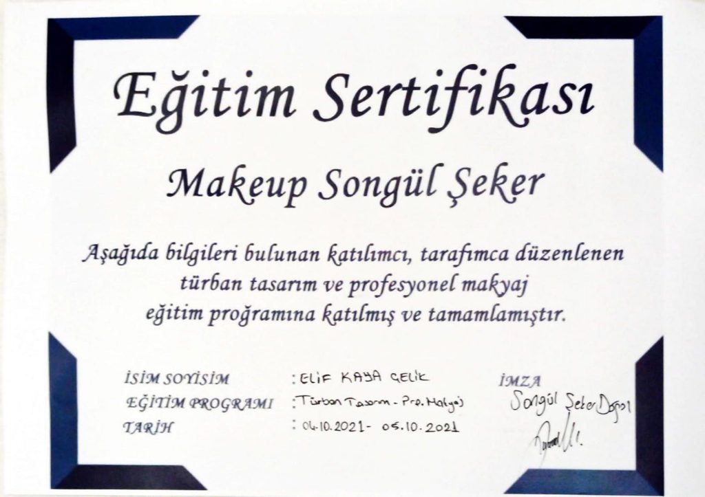 Elif sertifikası