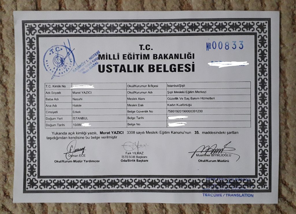 Murat sertifikası