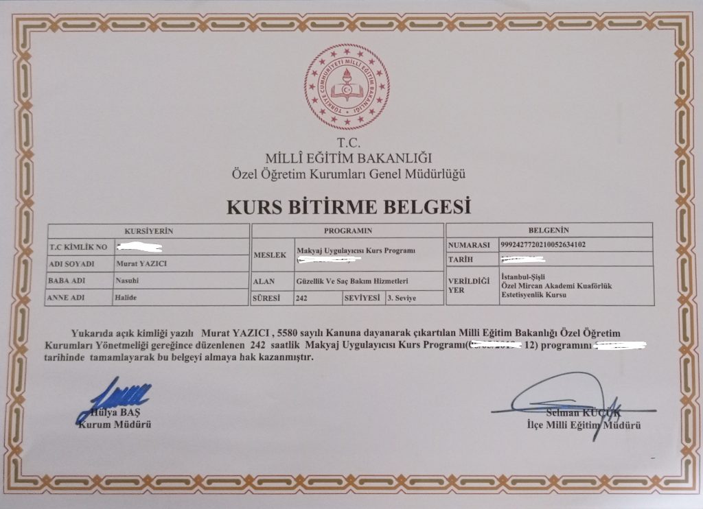 Murat  sertifikası