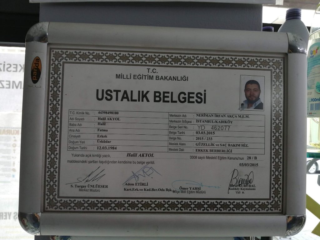 Halil sertifikası