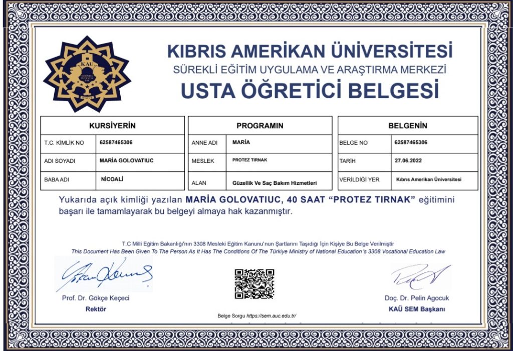 Marina  sertifikası