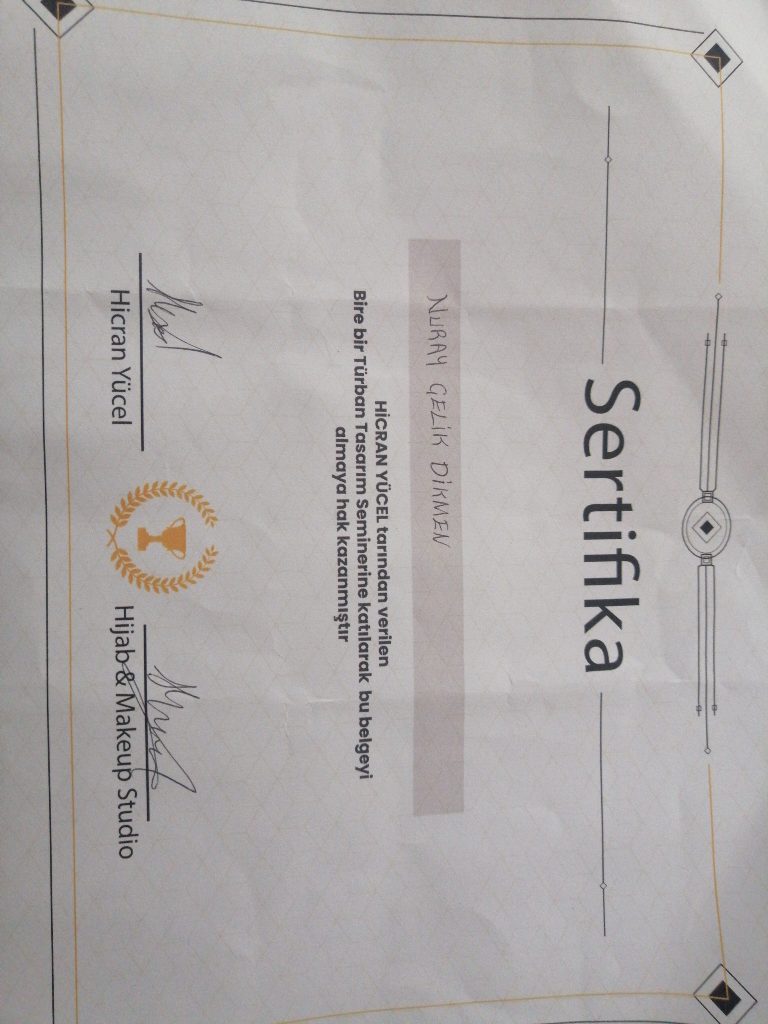 Nuray  sertifikası