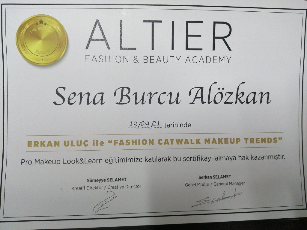 Burcu sertifikası