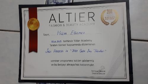 Hülya sertifikası