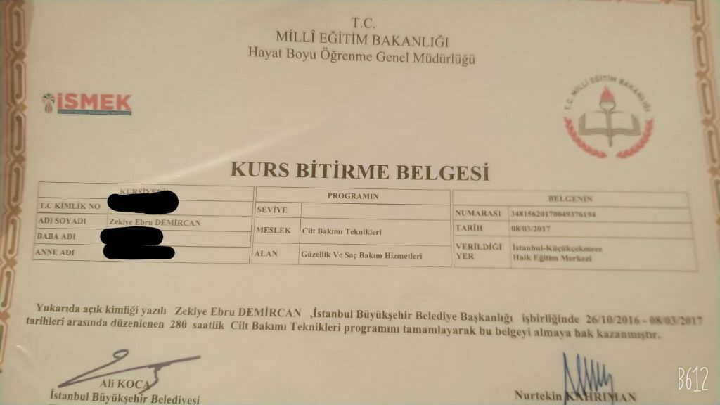 Ebru sertifikası