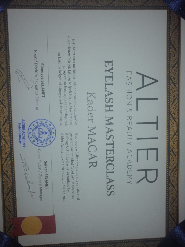 Kader sertifikası