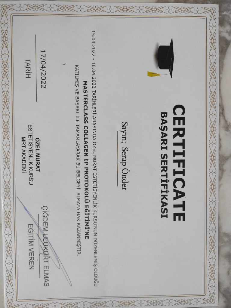 Serap sertifikası