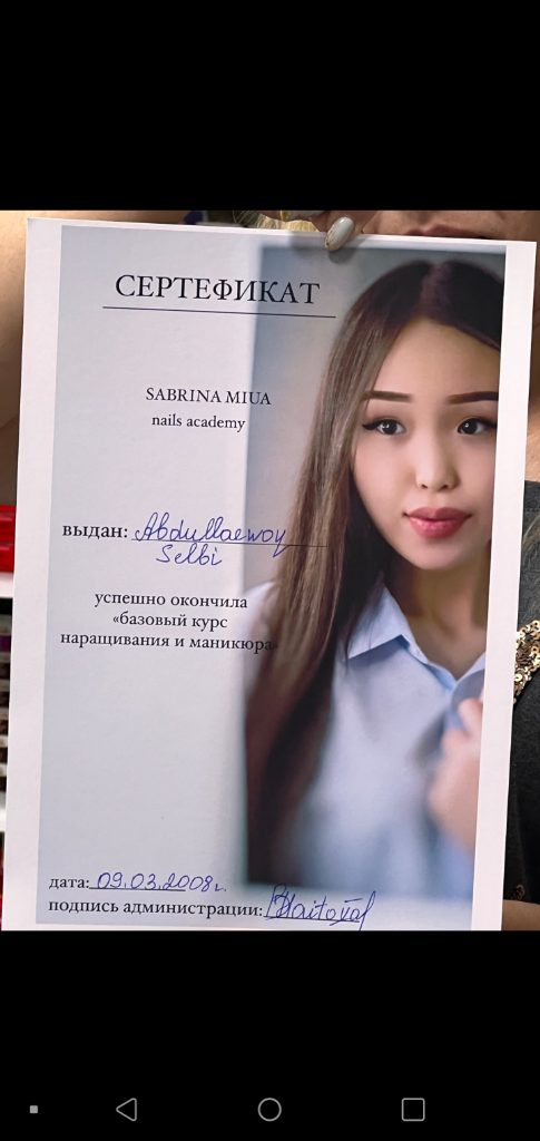 Selbi sertifikası