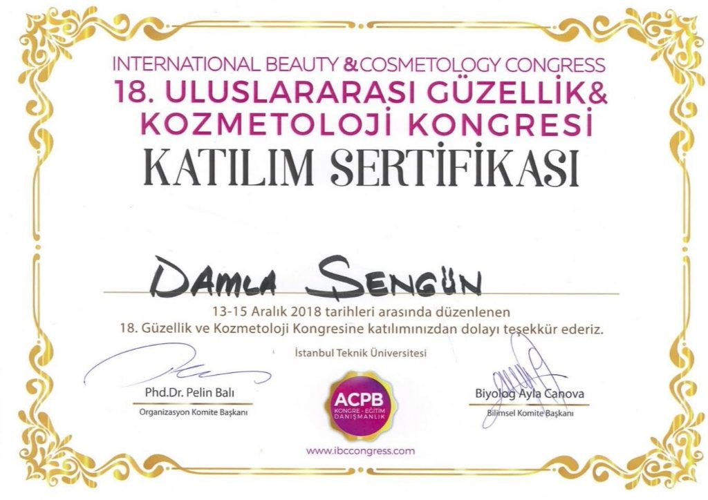 Damla sertifikası