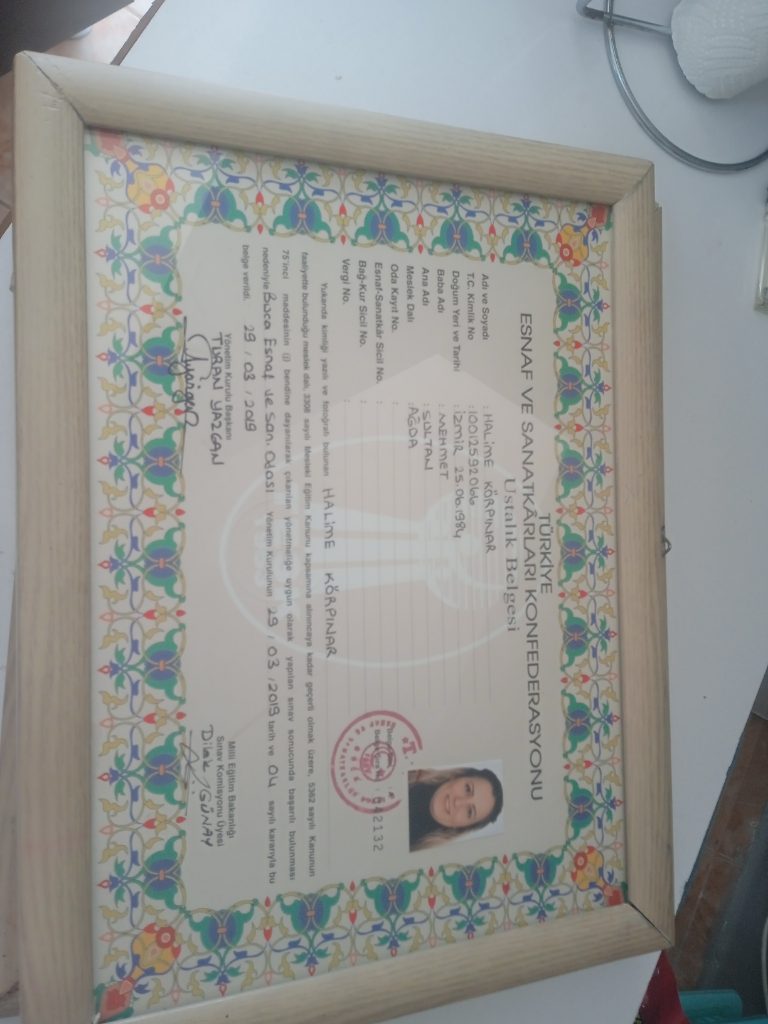 Halime sertifikası