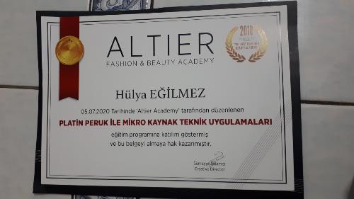 Hülya sertifikası