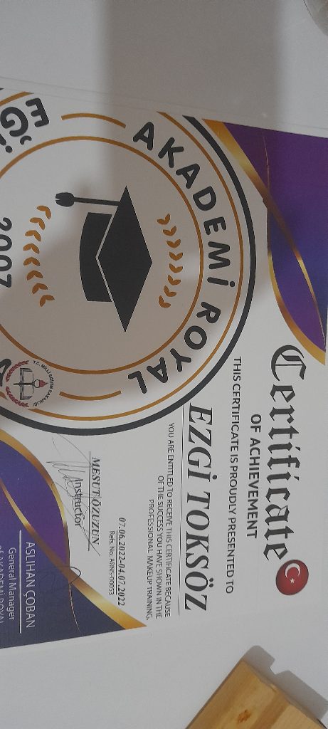 Ezgi sertifikası