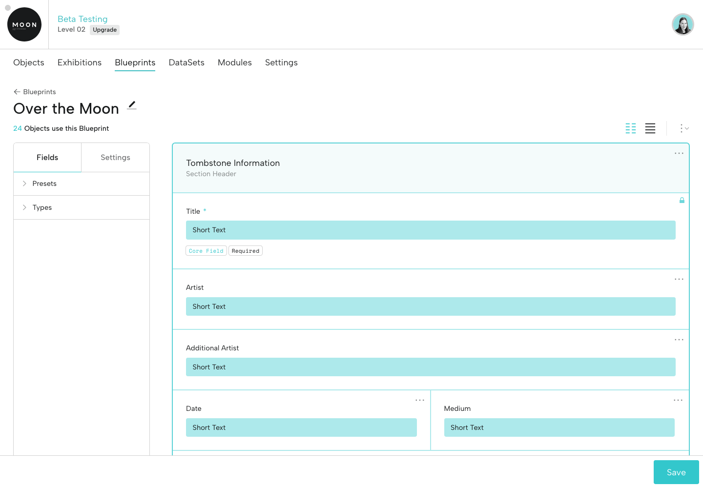 Digital Exhibition Blueprint