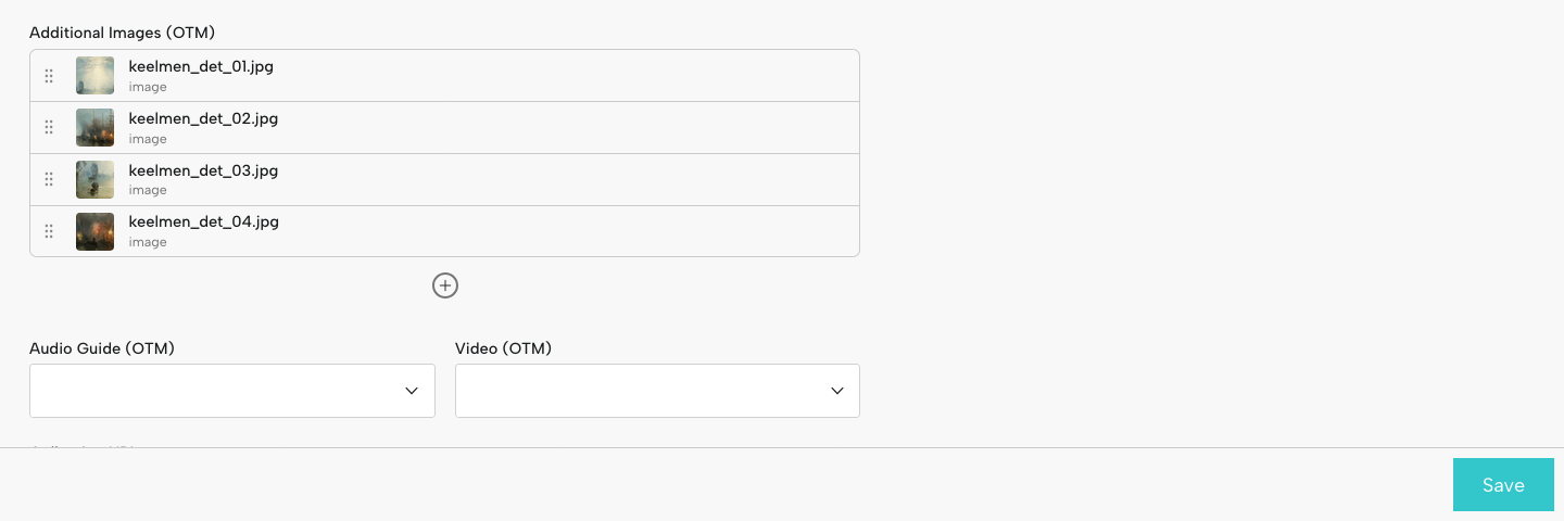 Additional Images Field