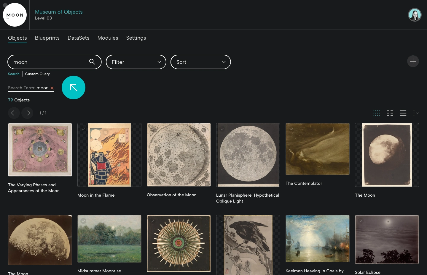 Searching Objects by Keyword