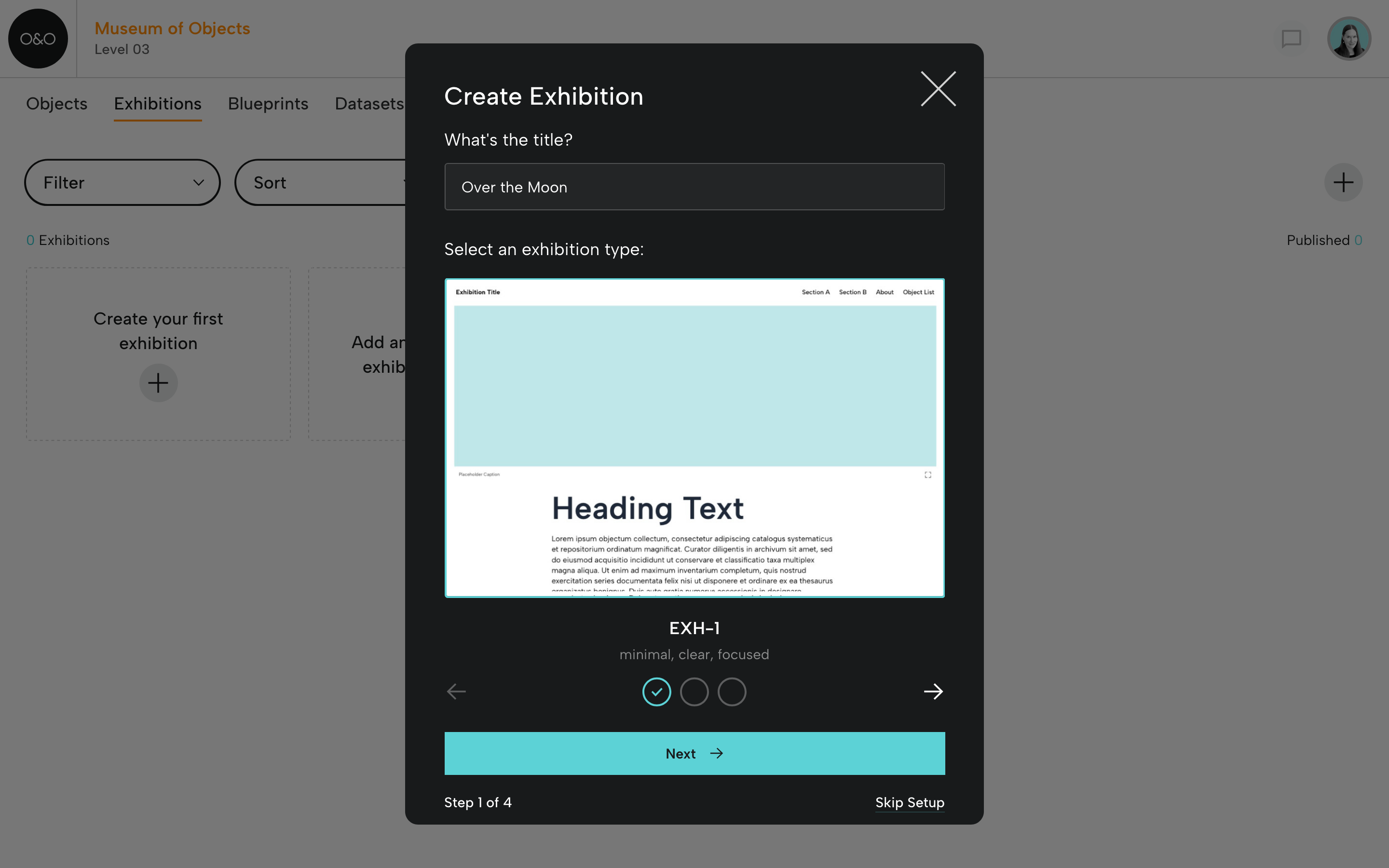 Create Exhibition