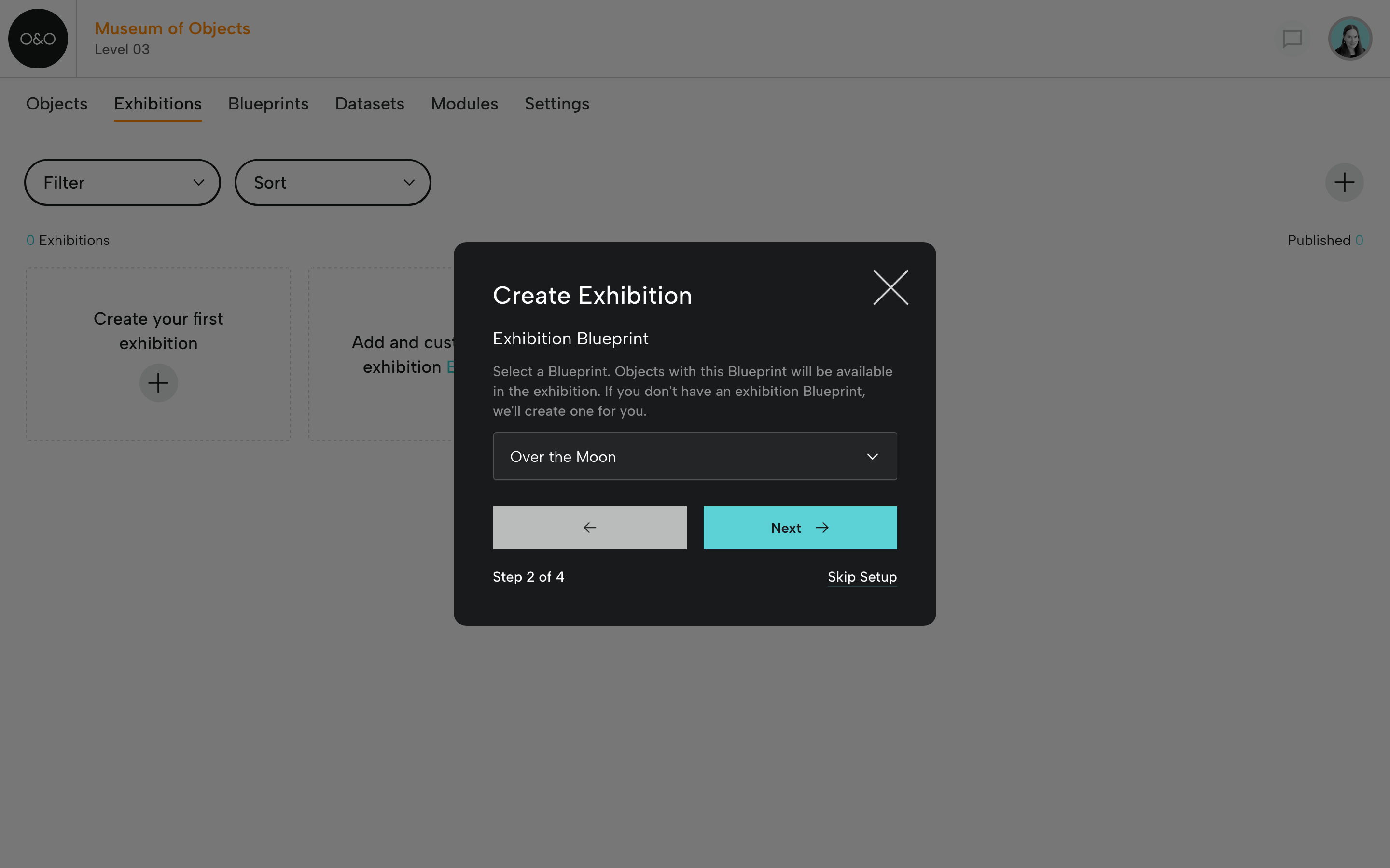 Create Exhibition