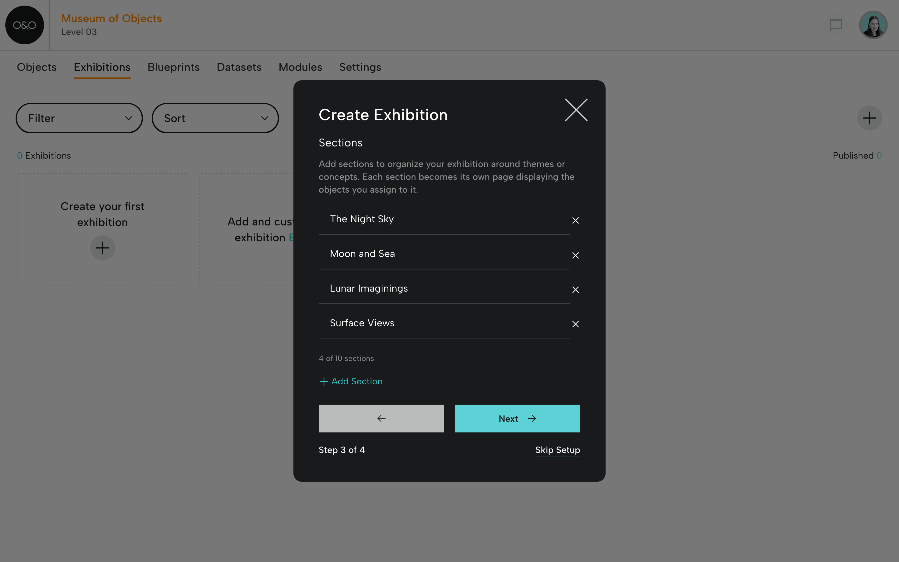 Create Exhibition
